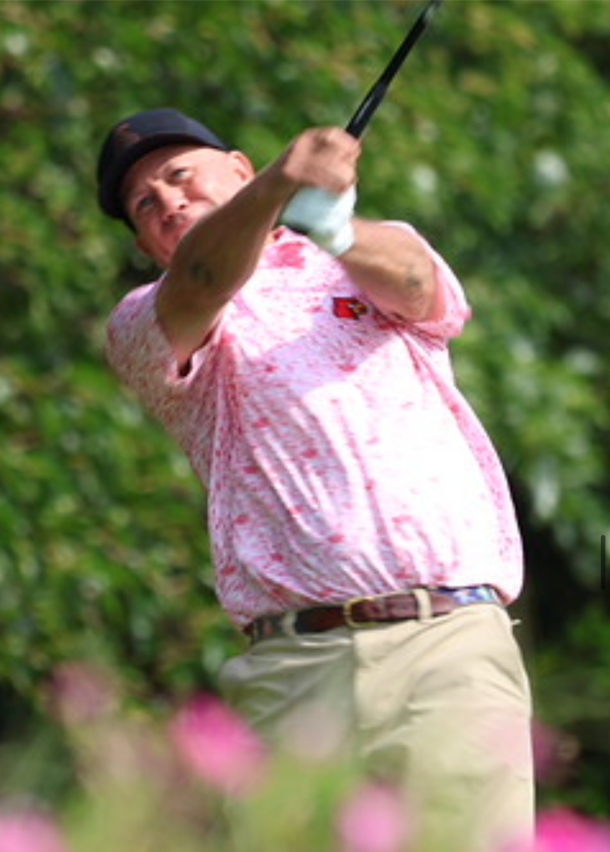 Full extension off the tee.